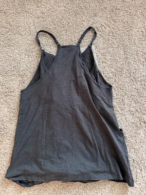 Nib Zenana Relaxed Mini Dress With Built-In Romper Liner Black Size Medium thumbnail 7