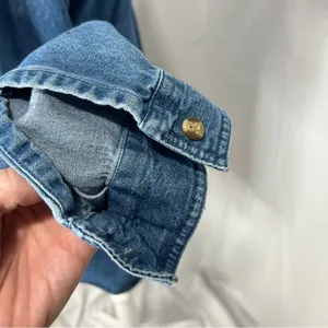 Vintage Bobbie brooks denim chambray embroidered shirt thumbnail 4