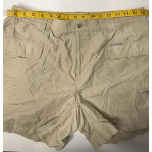 Columbia Shorts Womens Size L Khaki Trail Mid Rise Cargo Hiking Camping Walking thumbnail 3