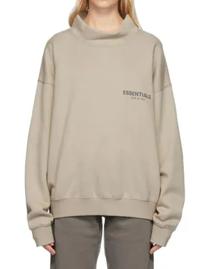 Fear of God ESSENTIALS Mock Neck Sweatshirt xxs thumbnail 1