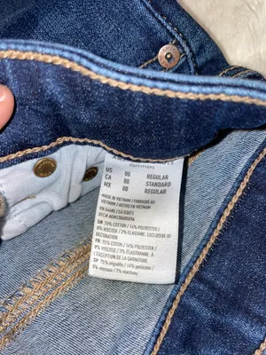 American Eagle Slit Side Flare Jeans sz.00 thumbnail 3