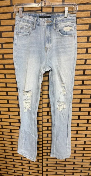 Vervet Ultra High Rise Straight‎ Leg Jeans Size 25 thumbnail 1