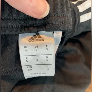 Adidas Climacool Classic Warm Up Pants Black with Side Stripe size small thumbnail 4