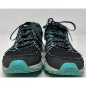 Asics Women's Light Blue‎ Gray Canvas Gel Venture 7 Sneakers Size 6 thumbnail 3
