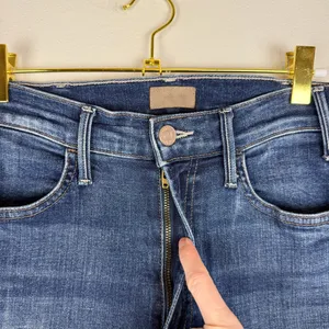 Mother The Hustler Ankle Frayed Bootcut Kick Flare Jeans‎ Lust for Life Size 23 thumbnail 5