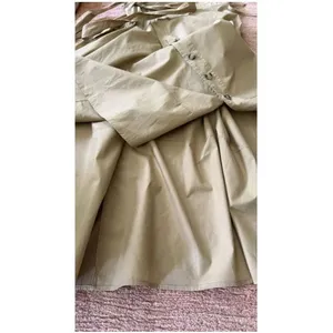 Inspired Designer Poplin Shirt Dress Beige Sizes M & L Brand New thumbnail 13