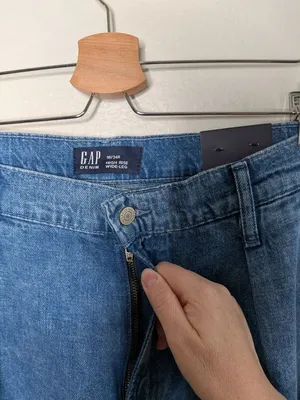Gap Womens High-Rise Wide-Leg Jeans 18/34R 100% Cotton thumbnail 5