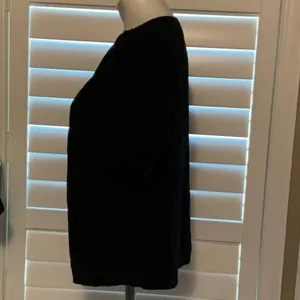 Old Navy Black Fitted Short Sleeve Blouse thumbnail 6