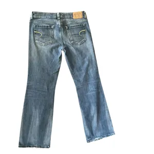 American Eagle Y2K Low Rise Bootcut Jeans Women’s Size 8 Medium Wash Stretch thumbnail 2