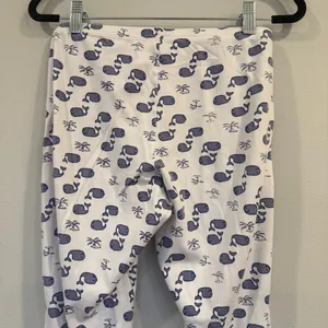 Roller Rabbit Moby Whale Pajamas Set Womens Blue White Pima Cotton PJs thumbnail 12