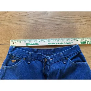Wrangler No‎ Fault Denim Jeans Women Size 14 Western Country Made in USA Vintage thumbnail 3