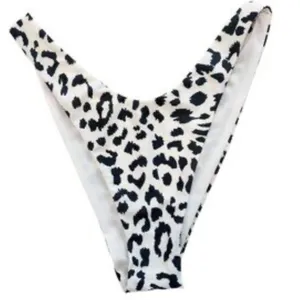 NWT aerie high cut cheekiest bikini bottom medium spotted animal print thumbnail 4