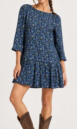 NWT Free People The Avenue Floral Cotton Babydoll Cottagecore whimsy Dress NEW thumbnail 1