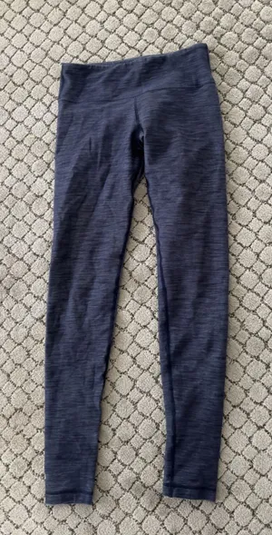 grey lululemon leggings size 2 thumbnail 1