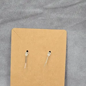 Skull Sunflower‎ Halloween Teardrop Hook Handmade Earrings JB1E2 thumbnail 4