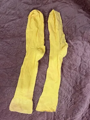 Bright Yellow nylon Knee thumbnail 2