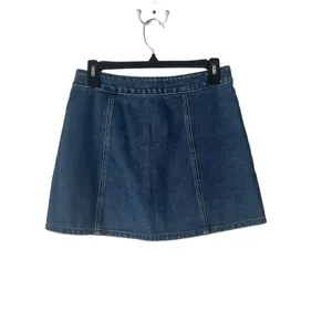 Bullhead Size‎ 27 Denim Button Mini Jean Skirt Going Out School Micro Mini thumbnail 5