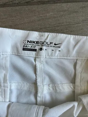 Nike White Athletic Shorts thumbnail 2