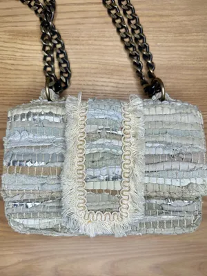Anthropologie Belier.Belier Greta Brazilian Artisan Handmade One Of A Kind Designer Handbag thumbnail 3