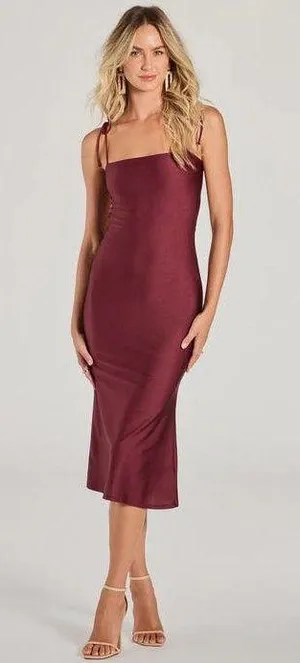 New Windsor Strappy Open Back Midi Dress thumbnail 1