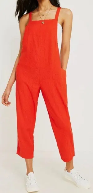 Urban Outfitters Orange Romper thumbnail 1