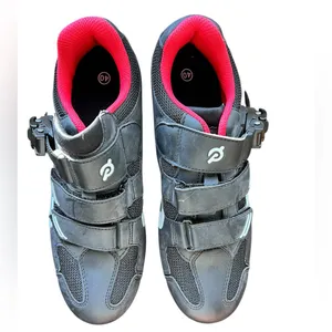 NEW Peloton Black Cycling Shoes Size‎ 40 Indoor Spin Bike Shoes thumbnail 2