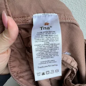 Aritzia TNA Supply Garden Cargo Utility Drawstring Pants Pink Size 4 Small thumbnail 8