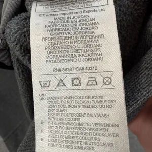 Adidas Women's Large Fleece Hooded Sweatshirt Gray Zippered Pockets Drawstring thumbnail 8