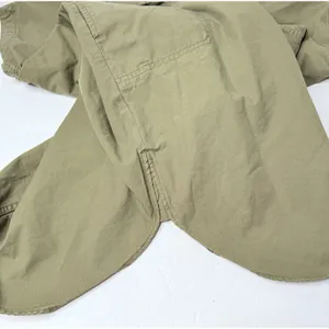 GAP Utility Popover Shirt Dress Women Sz Small Army Green Minimal Hipster Casual thumbnail 10