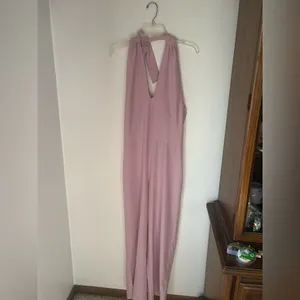 Abercrombie pink halter jumpsuit size small thumbnail 15