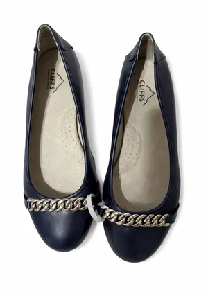 Cliffs by white Mountain charmed ballet flats size 9 NWOB thumbnail 1