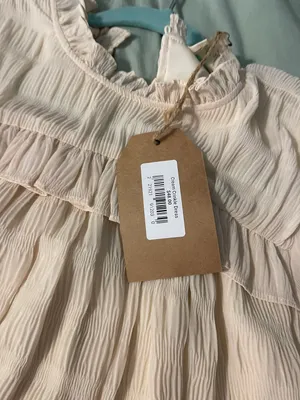 Listicle Cream Long Sleeve Dress thumbnail 5