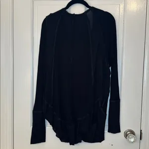 We The Free Black Long‎ Sleeve Thermal Layering Top size M EUC thumbnail 5