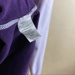 Reebok Small Turtleneck Mock Neck Purple Running Top Pastel Deep Purple Pullover thumbnail 8