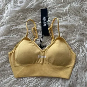 Civil Regime Pastel Yellow Kelly Seamless Bra Size Small thumbnail 1