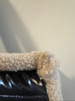 Pajar Black Tote with Cream Trim thumbnail 3