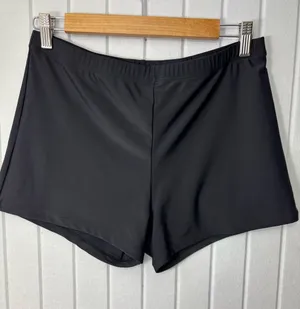 Black Women's‎ Swim Bike Shorts - Classic Comfort Size XL thumbnail 1
