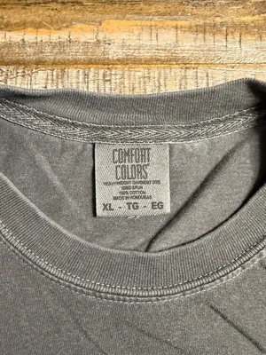 Comfort Colors Pepper Tee with Neon Ghost Graphic thumbnail 2