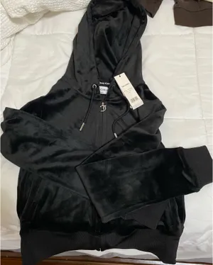 Juicy Couture Velour Black Tracksuit Set thumbnail 6