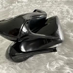 Saint Laurent YSL Anja Black 110 Patent Leather Pumps Shoes Italy Sz 39.5 39 1/2 thumbnail 5