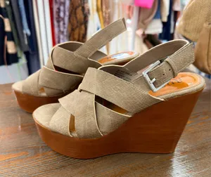 a.n.a Wedge Heel Sandals thumbnail 1