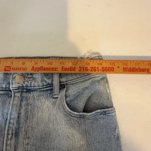 Abercrombie & Fitch The 90s Straight Ultra High Rise Light Wash‎ Jeans Size 28 thumbnail 9