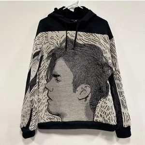 Justin Bieber X Nike, custom made Hoodie! Size large! thumbnail 4