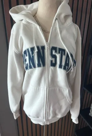 Jansport Penn state women’s white small hoodie white out thumbnail 1