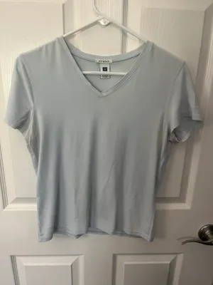 Gap Factory Store Size Medium Light Blue Top thumbnail 1