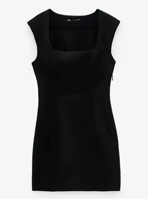 ZARA Black Dress thumbnail 2