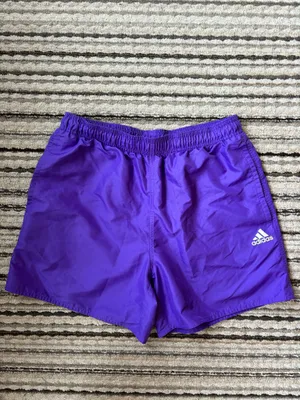 Adidas Purple Soccer Shorts thumbnail 2