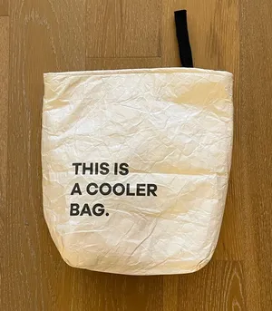 Laline cooler bag with a handle White thumbnail 1