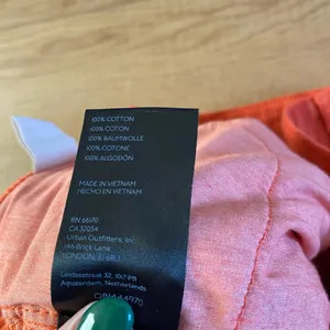 BDG Size 27 or 4 Corduroy orange mom jean shorts thumbnail 6