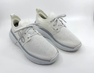 OOFOS OOmy Stride sneakers feature a breathable mesh uppers. Color white SZ 7.5 thumbnail 1